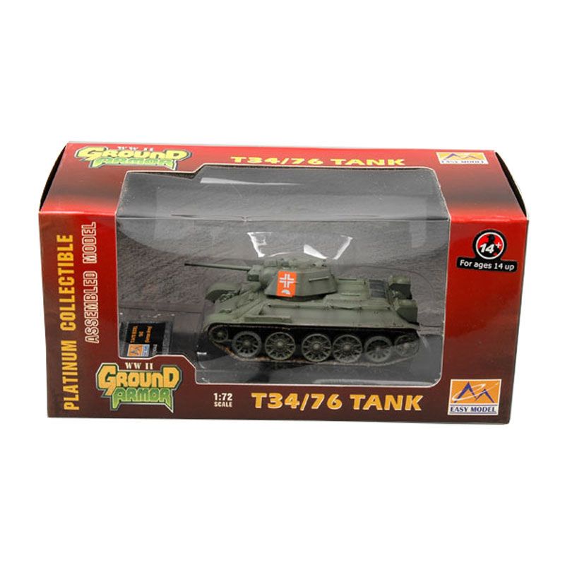 Xe Tăng Quân Đội Đồ Chơi Cỡ Vừa 36268 1 / 72 Soviet T-34 / 76