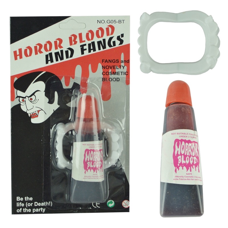 Chai máu giả hoá trang 🎃 halloween