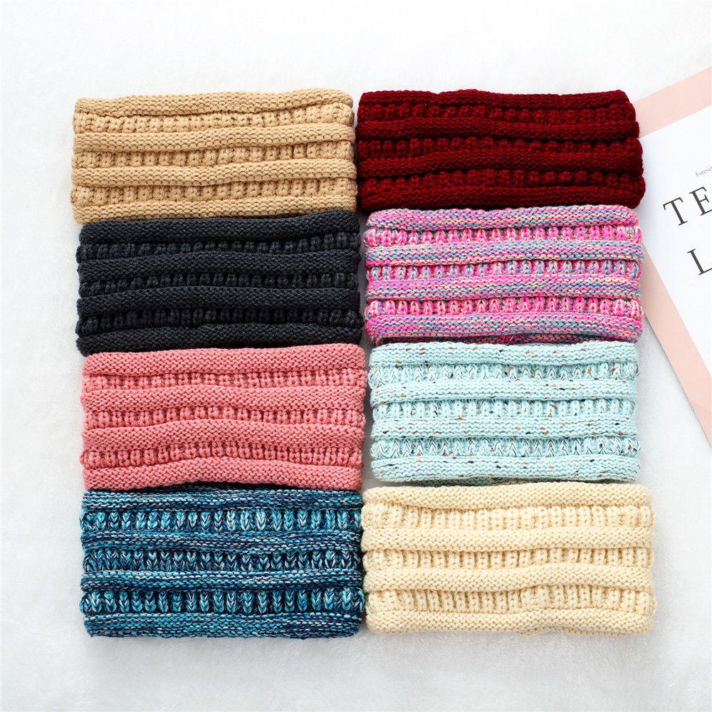 Băng Đô Cài Tóc Bằng Vải Lông Cừu Co Giãn Thời Trang Cho Nữ