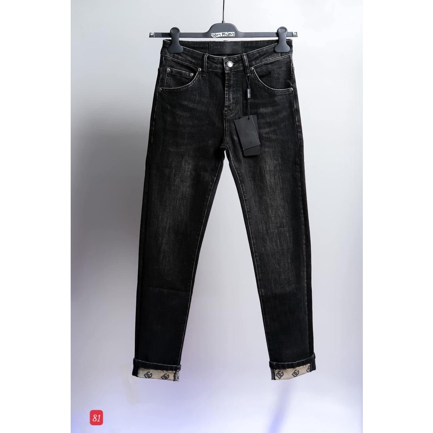 Quần jean nam trơn cao cấp vải co dãn hàng chuẩn y hình Phuongnamshop20 cao cấp tl14