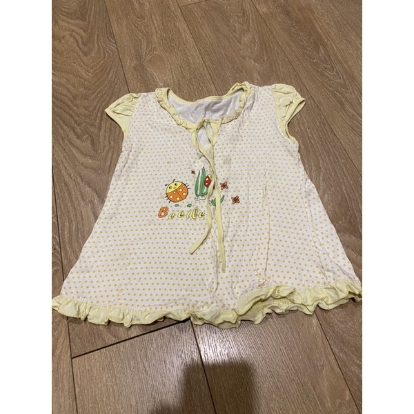 Áo mặc nhà cotton mát cho bé gái 3-6 tuổi 15-22kg - Thanh lý