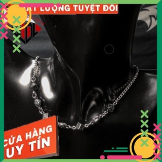 Dây chuyền unisex Chrome Heart Dice bạc fullbox. - Chrome Heart Shop