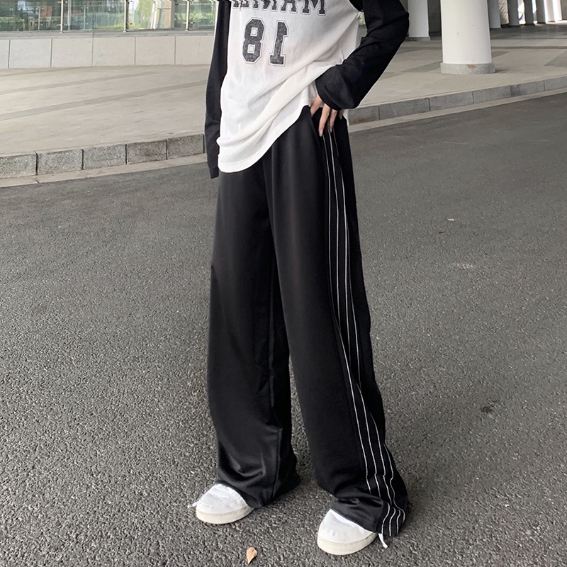 Quần ống rộng SUXI phong cách cổ điển thanh lịch dành cho nữ