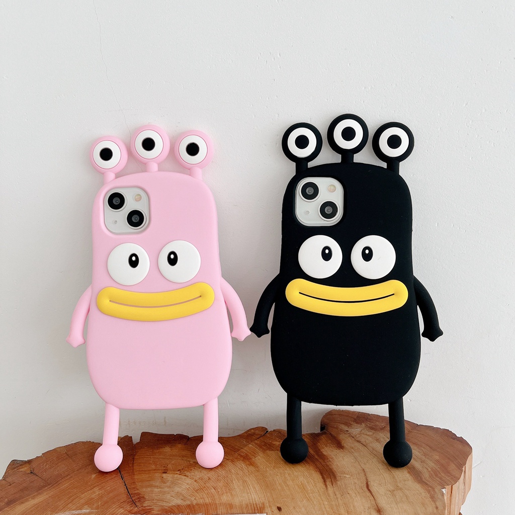 Ốp Điện Thoại Hình Cậu Bé Xúc Xích Ba Mắt Cho Iphone 14 13pro Max11 Pro Max Xs Max X 12 Pro Max