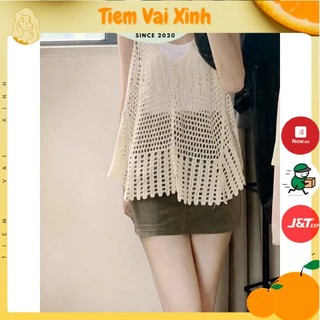 Set chân váy túi hộp mix áo lưới 🍊 tiệm vải xinh 🍊