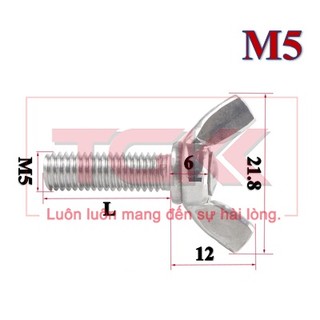 Bulong tai hồng mạ kẽm M5