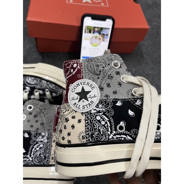 Giày Converse Paisley Patchwork