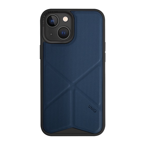 Ốp UNIQ Hybrid Magclick Charging Transforma For iPhone 14 series, nếp gấp linh hoạt tiện lợi chuyển đổi thành chân đế