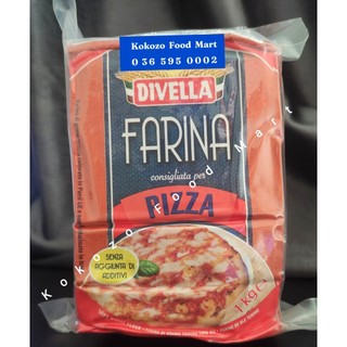 Bột Lúa Mì Semolina Làm Bánh Pizza Farina hiệu Divella 1KG