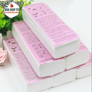  Giấy Wax lông chuyên dụng wax nóng lạnh Giấy wax lông horshion cao cấp 100 tờ 