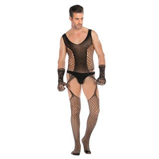 Bodysuit nam lưới - a017