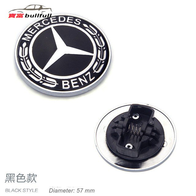 Logo 57mm Trang Trí Xe Hơi BENZ W204 W212 C E S-Class