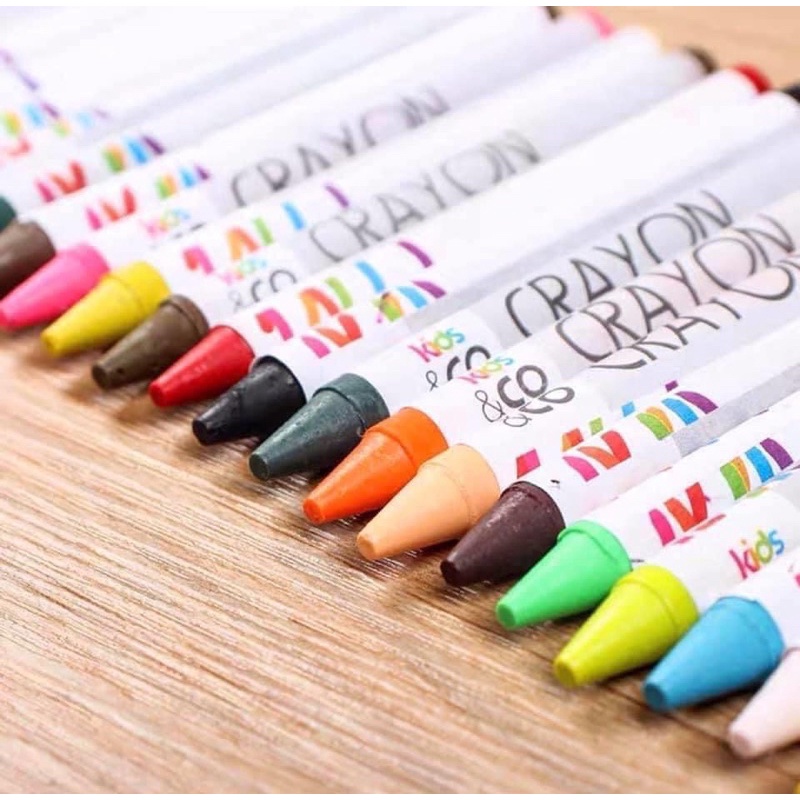 HỘP BÚT SÁP MÀU 64 CHI TIẾT