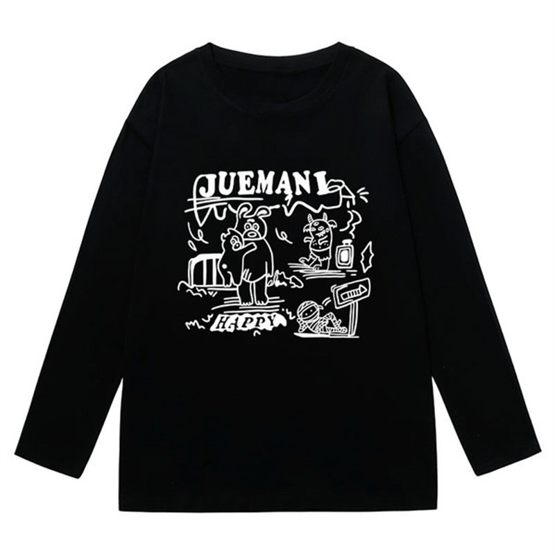 NRVP Áo Thun Nữ Dài Tay Thời Trang Hàn Quốc 2023