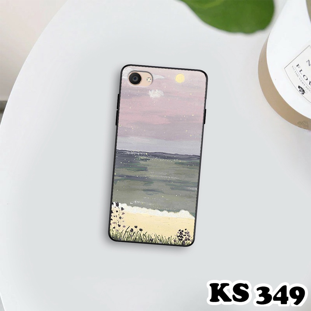 Ốp lưng Vivo V5 - V5 Plus - V5s - V5 Lite - Ốp Vivo in hình Cánh đồng hoa - Chất liệu TPU siêu bền