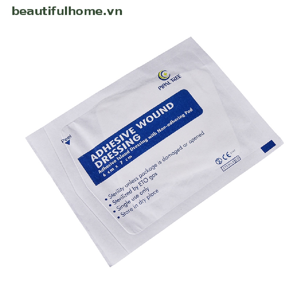 Set 10 Băng Keo Cá Nhân Bằng Vải Không Dệt Kích Thước 6x7cm