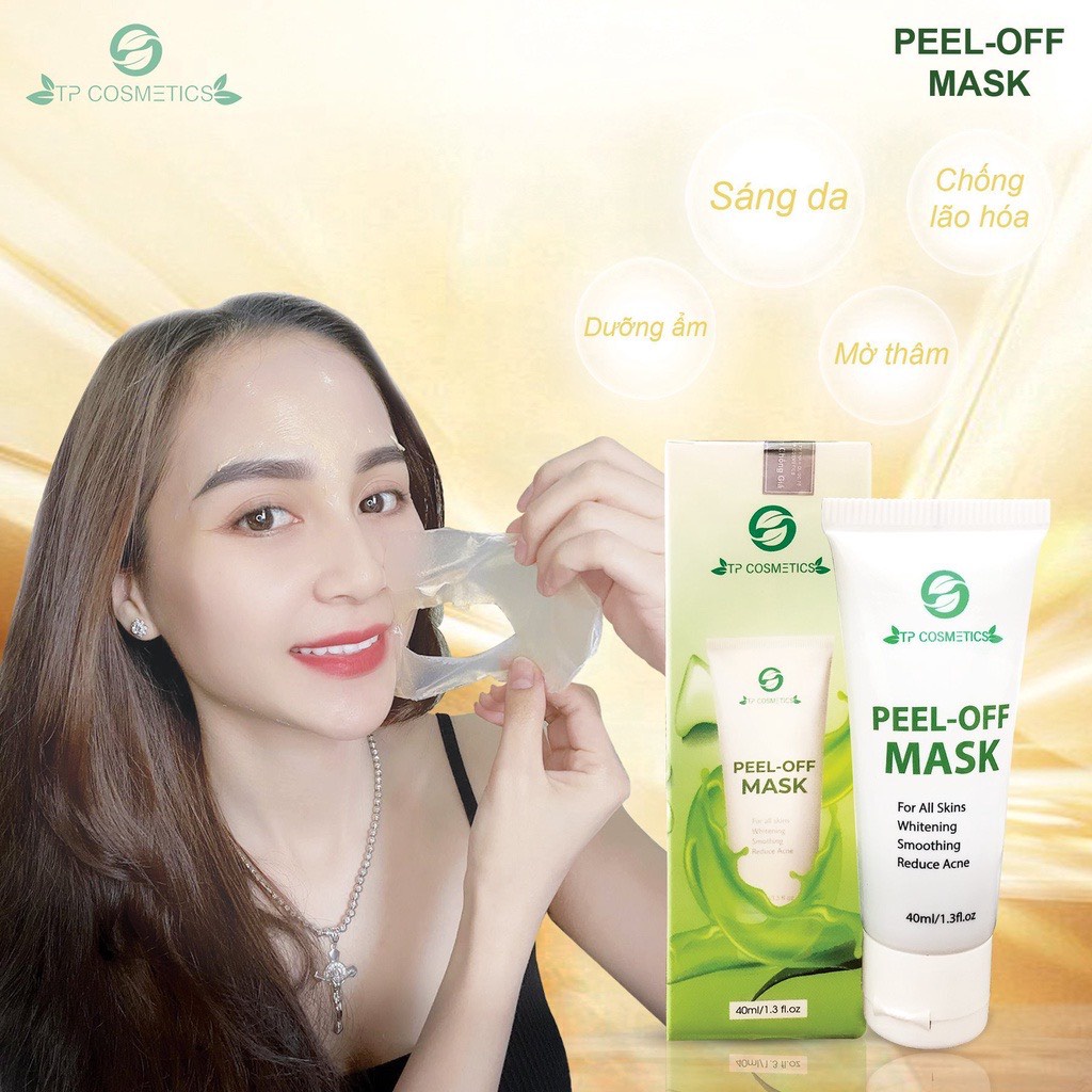 Vi chất Tảo Biển PEEL OFF MASK mặt nạ ủ lột mụn, nám