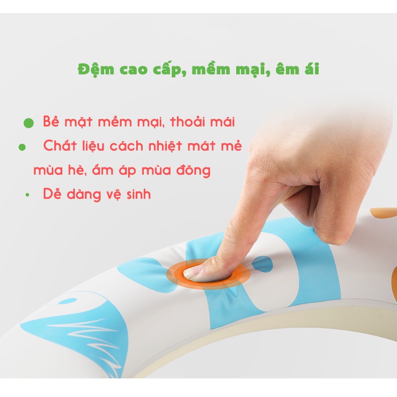 Bệ thu nhỏ bồn cầu cho bé êm ái - ảnh sản phẩm 3