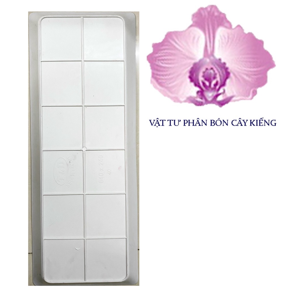 Đĩa lót chậu Kiểng dài T&D - #038D# 64x24x4
