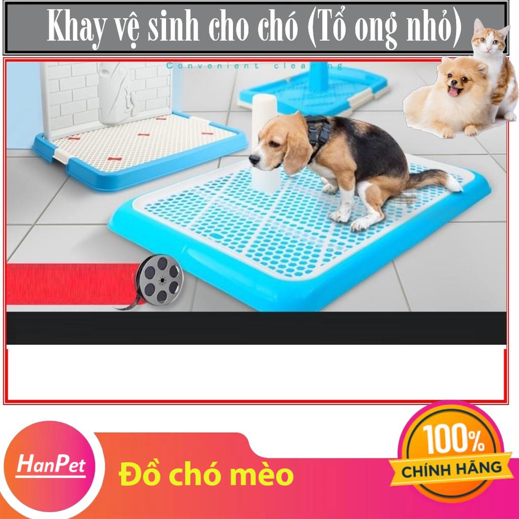 HN- Khay vệ sinh cho chó lớn và nhỏ (2 size) - Tặng 3 tấm tã giấy -khay đi vệ sinh cho chó đực và chó cái