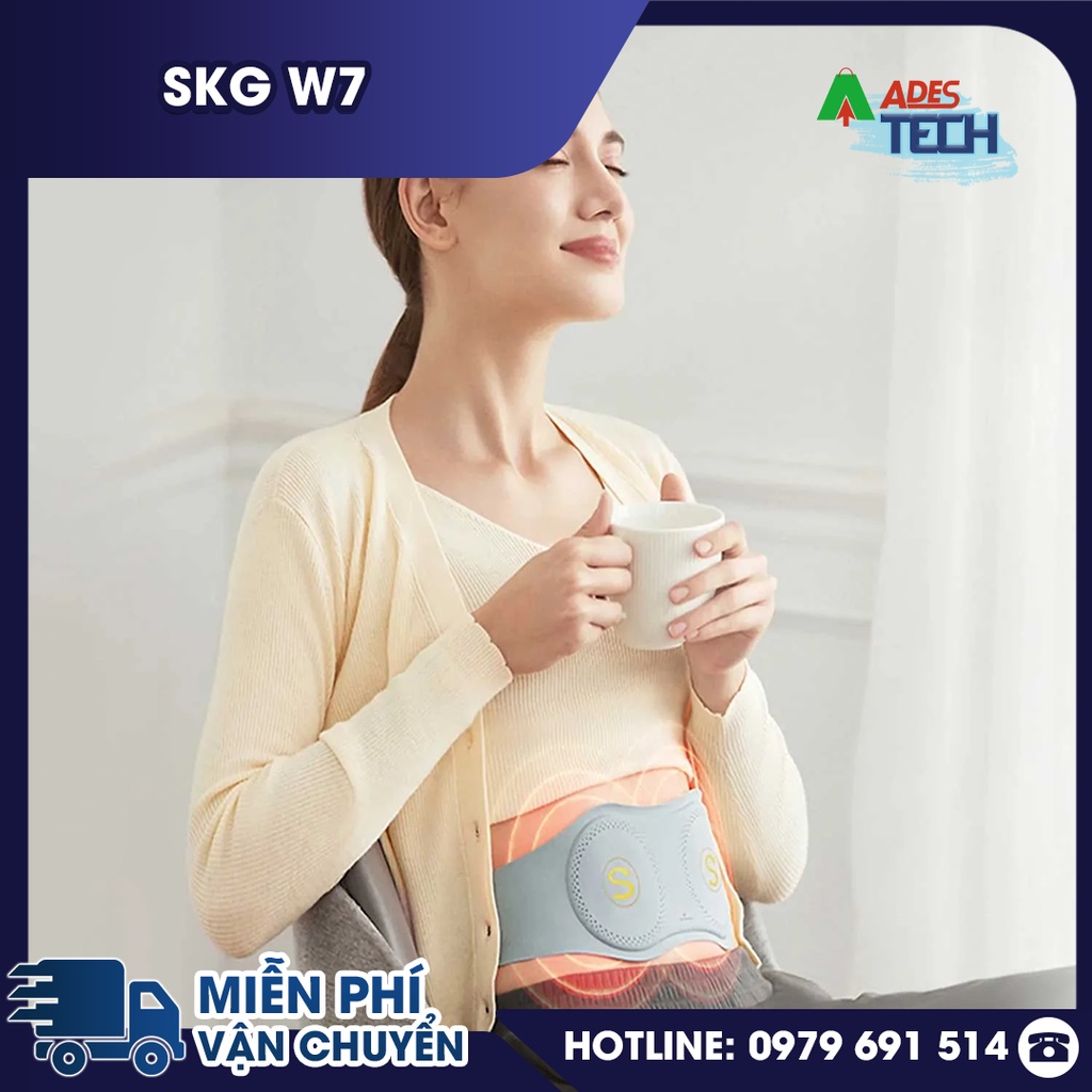 Đai massage lưng và bụng SKG W7 | KATA Technology- Bảo hành chính hãng