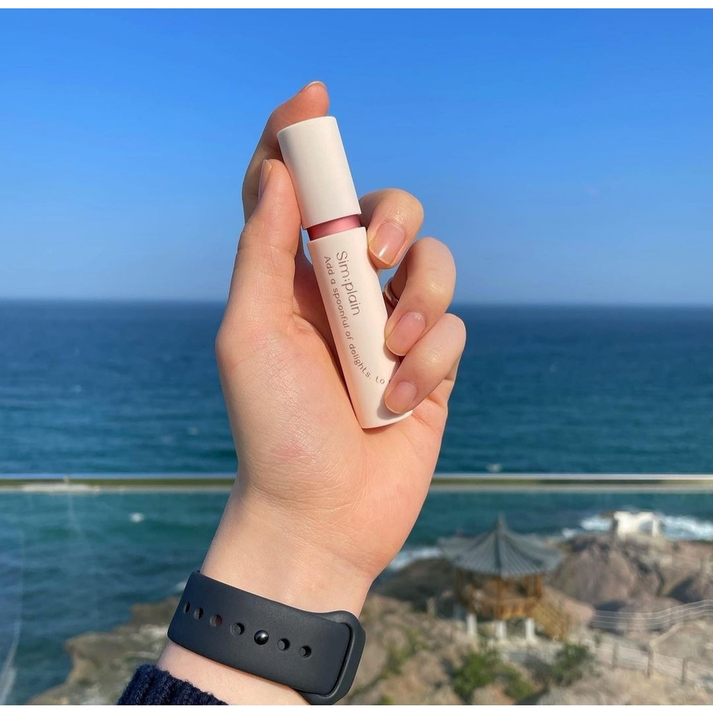 SON PERIPERA SIM;PLAIN WATER BLUR TINT 2022 4.3g 5 Màu Mềm mịn lâu trôi