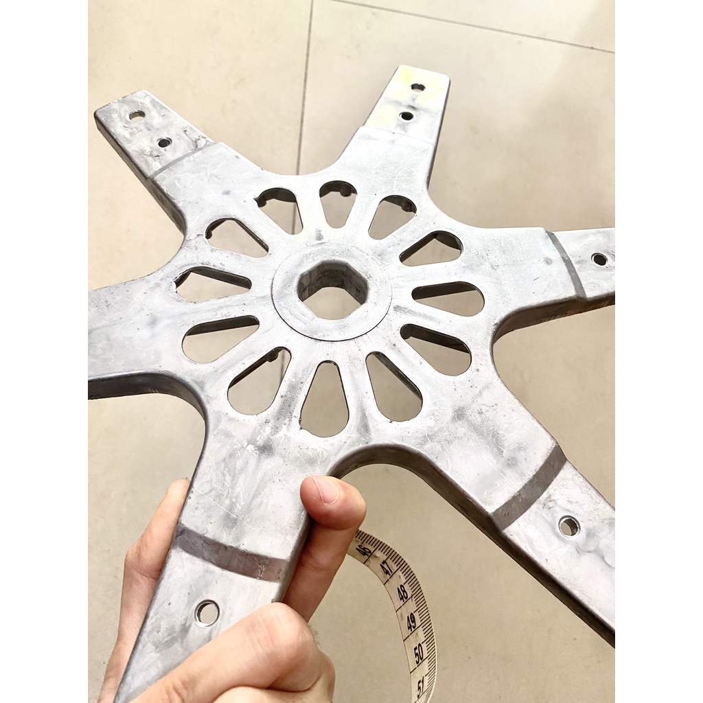 Trục càng 6 chạc máy giặt cửa đứng