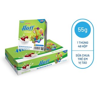 1 THÙNG SỮA CHUA TRẺ EM HOFF (48 HỘP)