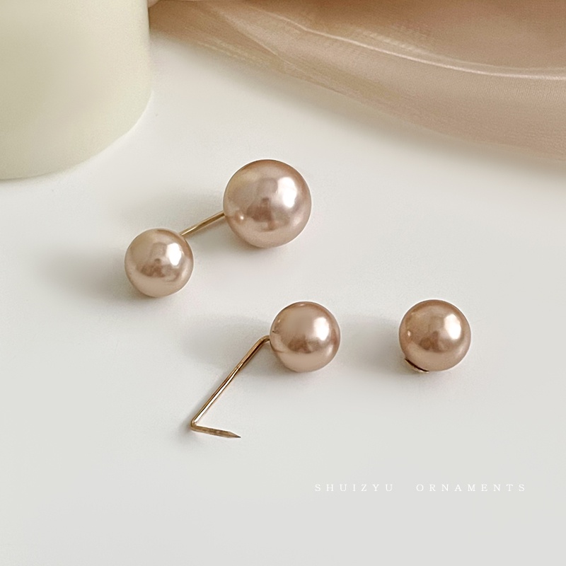 Ghim Cài Áo Đính Ngọc Trai Nhân Tạo Thiết Kế Mới Thời Trang Dành Cho Nữ