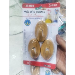 Móc dán tường vĩ 3 cái