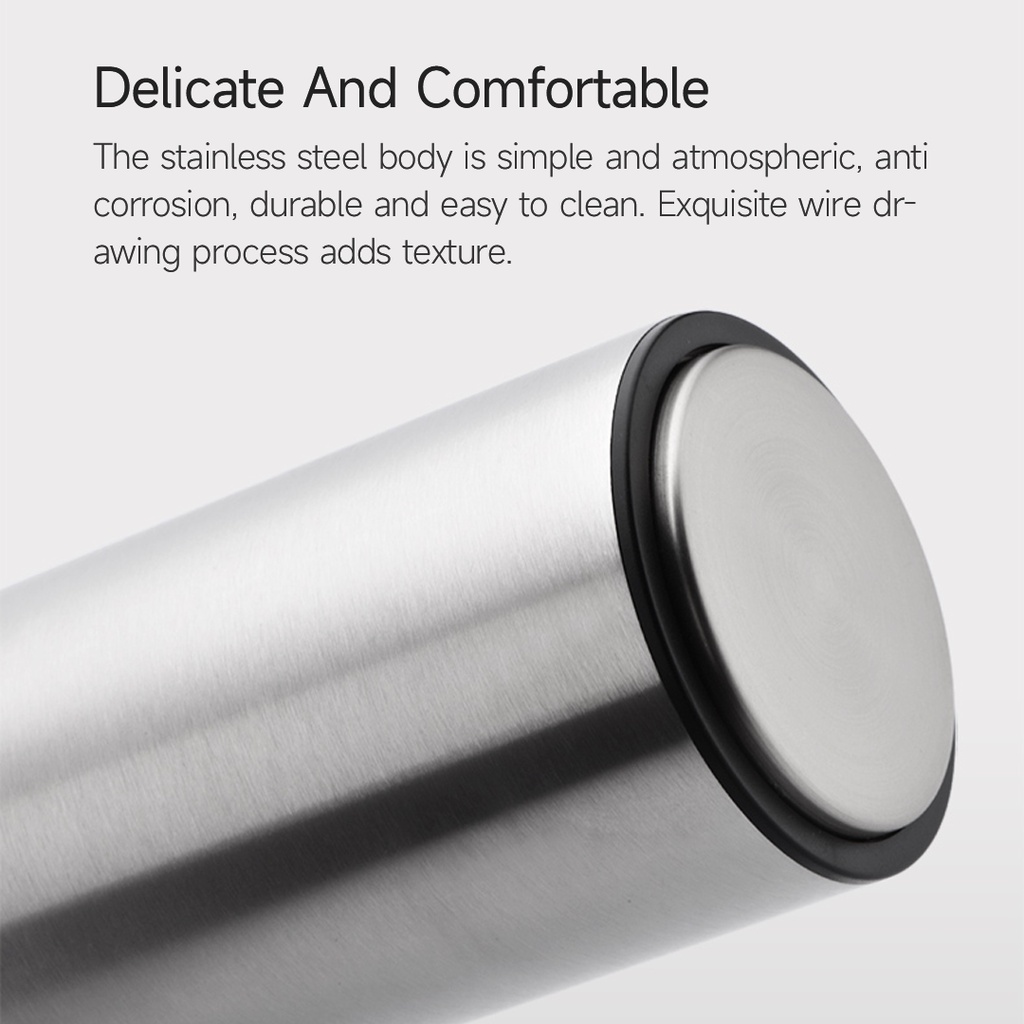 Máy Xay Tiêu Điện Xiaomi Youpin 5 Bánh Răng Điều Chỉnh Được Chất Liệu Cấp Thực Phẩm Và Muối