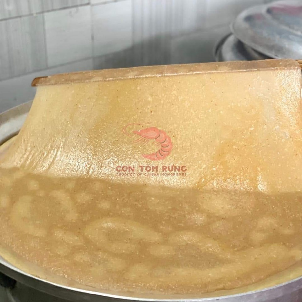 Bánh phồng tôm Con Tôm Rừng chuẩn Organic 100% loại 300gr/500gr