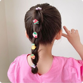 Set 2 thun cột tóc HQ cho bé họa tiết cute