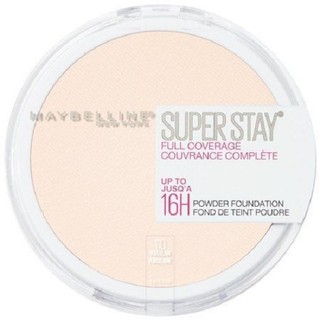 Phấn nền maybeline superstay full coverage powder foundation up to 16h 6g 2 tầng kèm gương mút tán