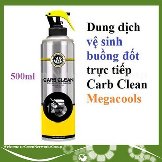 Xịt vệ sinh buồng đốt bình xăng con megacools carb clean