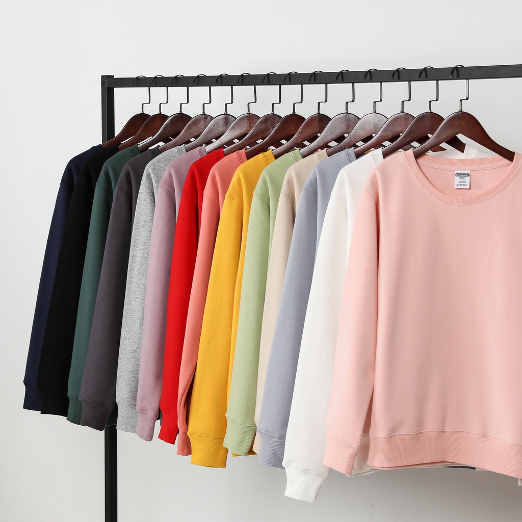 SWETER REGULAR BÔNG NỈ LÔNG CỪU ĐẸP TỪNG CHI TIẾT