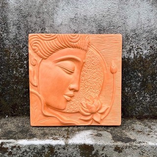 Phù Điêu Phật Đất Nung