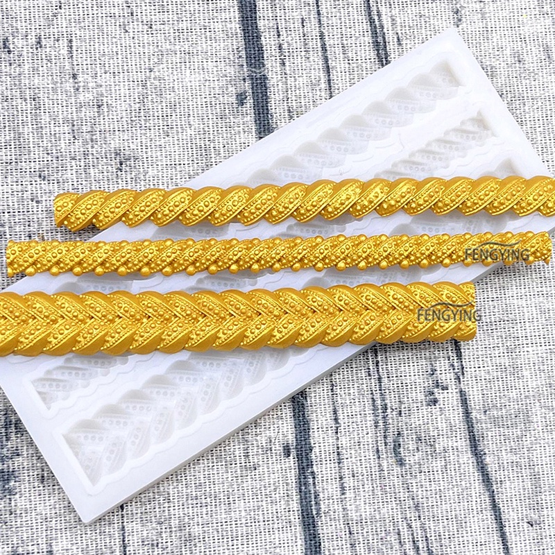 Khuôn Silicone Tạo Hình Ngọc Trai / Hoa Trang Trí Bánh Kem