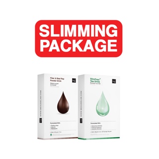 Image of Paket Bundling 1 | Slimming Package Beaudelab | Fiber Drink Beaudelab | Fiber Rasa Coklat | SlimFazz Tea Drink | Teh Diet Detoks | Suplemen Pelangsing Herbal