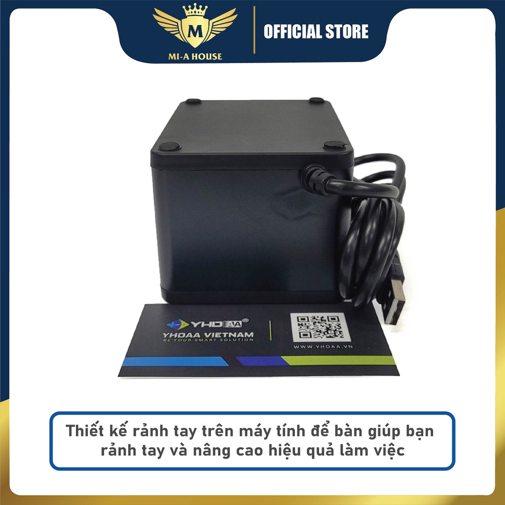 Máy quét mã vạch đa tia YHD 9800 2D - Máy Scan mã vạch Qr để bàn dùng cho Siêu thị, Cửa hàng