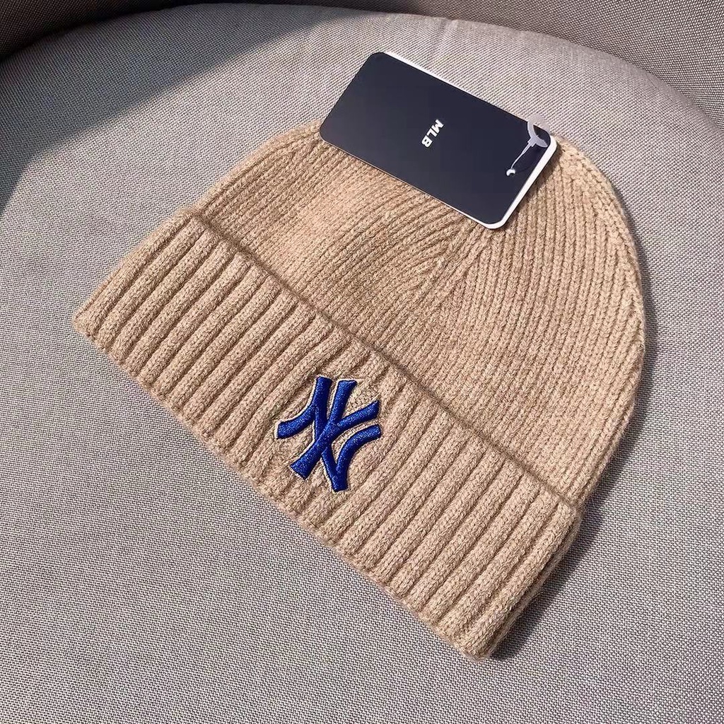 Mũ Len Beanie Nữ Nam Cotton Mềm Dệt Kim Phong Cách Hàn Quốc Dành Cho