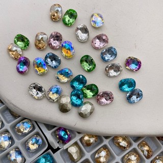Đá khối K9 hình oval, đá khối nail