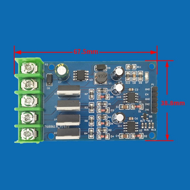 Mô Đun Điều Khiển Động Cơ H-Bridge Công Suất Cao Mos Với Phanh Khẩn Cấp Và Đảo Ngược