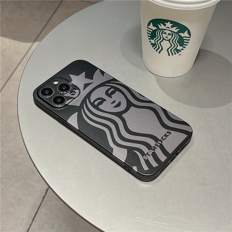 Hoạt Hình Ốp Điện Thoại Mềm Hình starbucks Cho iphone15 15pro 15promax 14promax 14 14pro 13 13pro 13promax 12 12pro 12promax 11