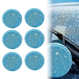 ⚡Hot Sale⚡Car Windshield Glass Cleaner Effervescent Solid Tablets Concentrated Washer 6 Pcs/SET Car Effervescent Washer tablet Auto Glass Washing Tablet Car Windscreen Cleaner Windscreen Glass Cleaning Tablet