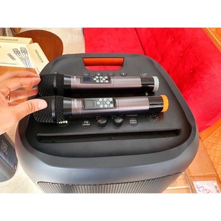Micro Karaoke Đa Năng Không Dây BOSS Q71 (Micro UHF, Bắt Sóng Mạnh, Kết Nối Loa Bluetooth, Loa Kéo)