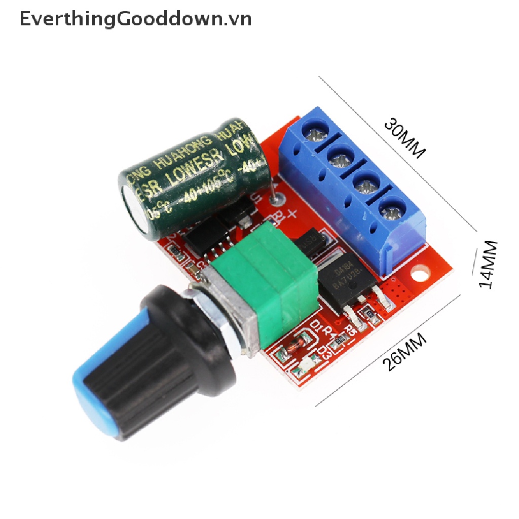 Mô Đun Điều Khiển Tốc Độ Động Cơ PWM DC 5v-35v 5A Có Công Tắc Tiện Dụng