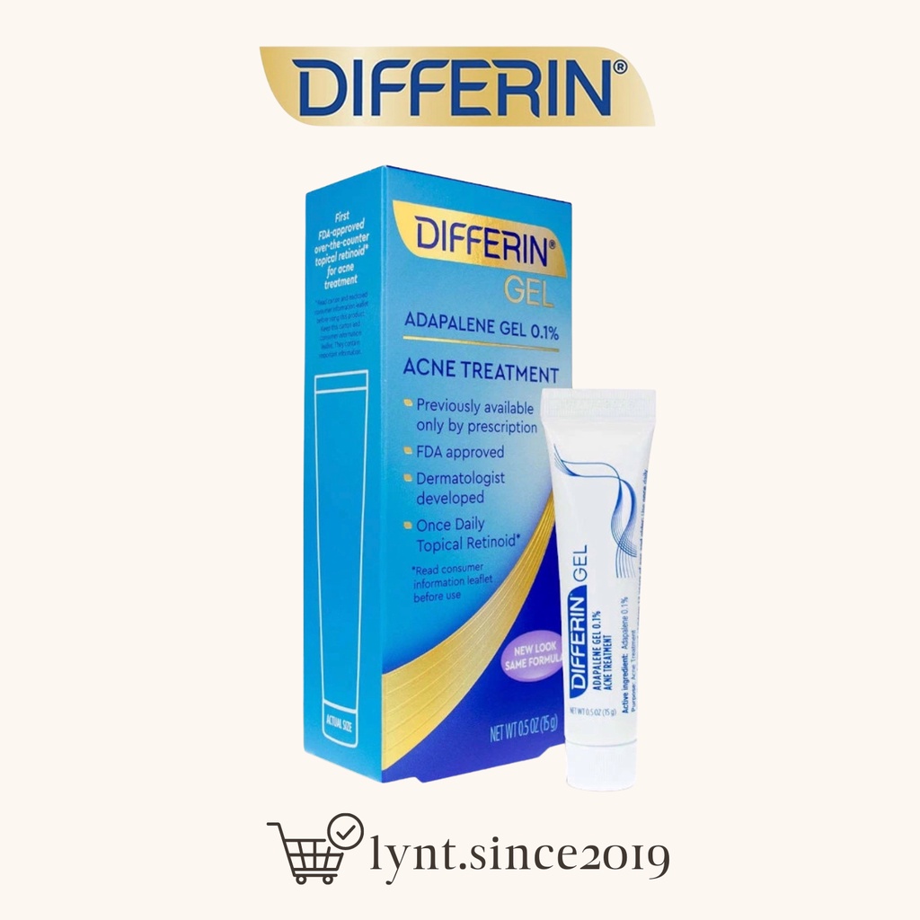 Gel giảm mụn Differin