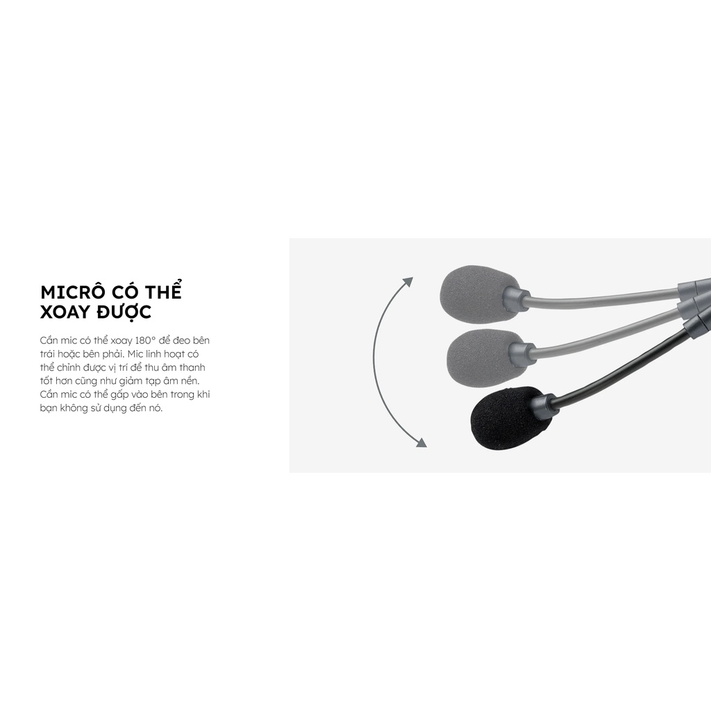 Tai nghe chụp tai, có dây Logitech H110/ H111/ H150/ H151, Âm thanh nổi, 2 giắc, Chính hãng - Bảo hành 12 tháng