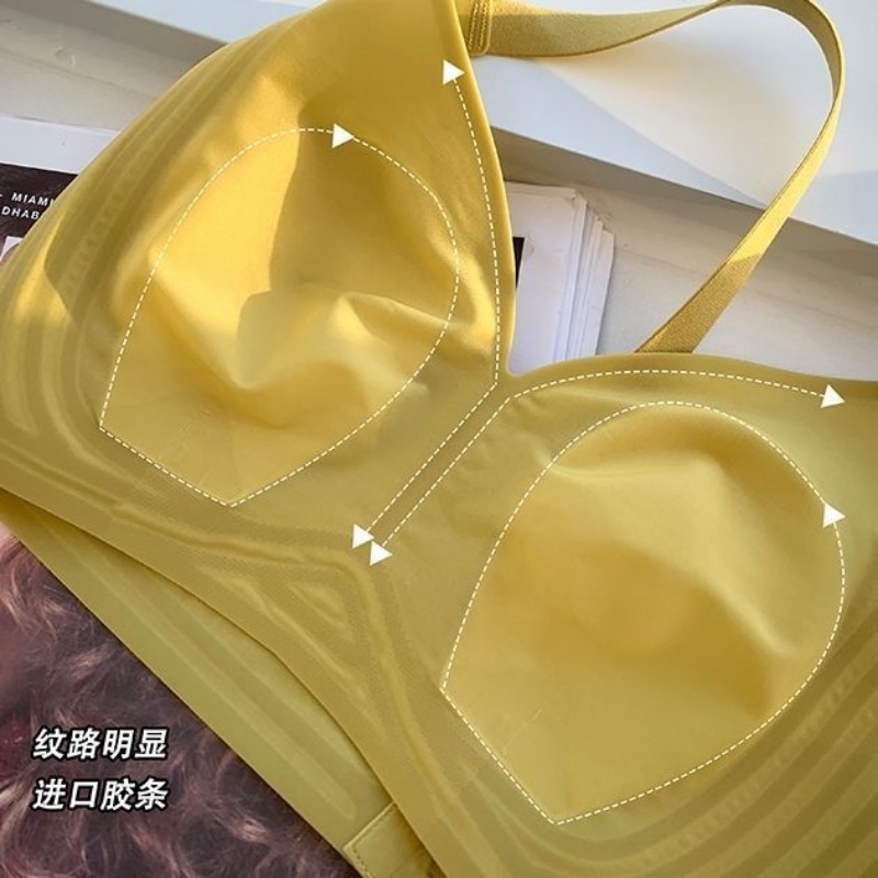 Ultra Áo Ngực Siêu Mỏng Không Gọng Không Đường May Thoáng Khí Thời Trang Cho Nữ